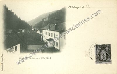 Carte postale ancienne Kichompre — Gérardmer (Vosges)