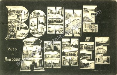 Carte postale ancienne Vues — Mirecourt (Vosges)
