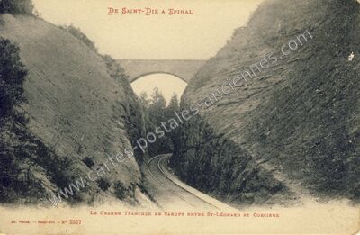 Carte postale ancienne Sarupt — Saint-Léonard (Vosges)