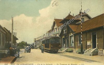 Carte postale ancienne Col de la Schlucht — Le Valtin (Vosges)