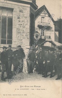 Carte postale ancienne La Schlucht — Le Valtin (Vosges)