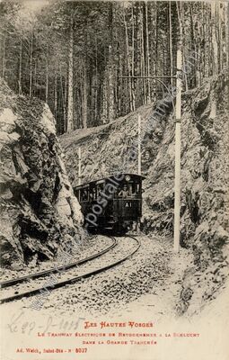 Carte postale ancienne La Schlucht — Le Valtin (Vosges)