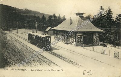Carte postale ancienne La Schlucht — Le Valtin (Vosges)