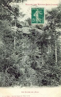 Carte postale ancienne Vallee des Rouges Eaux — Les Rouges-Eaux (Vosges)