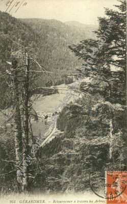 Carte postale ancienne Retournemer — Xonrupt-Longemer (Vosges)