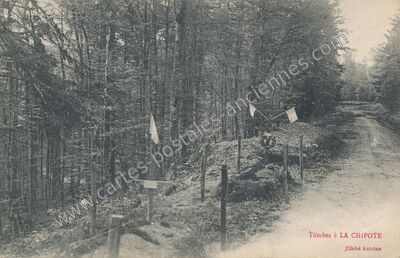 Carte postale ancienne La Chipotte — Étival-Clairefontaine (Vosges)