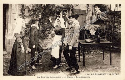 Carte postale ancienne Le Limousin Illustre — Non Localisée (Haute-Vienne)