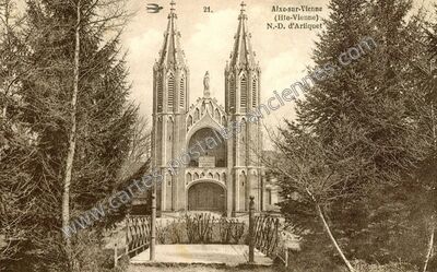 Carte postale ancienne N.-D. d'Arliquet — Aixe-sur-Vienne (Haute-Vienne)