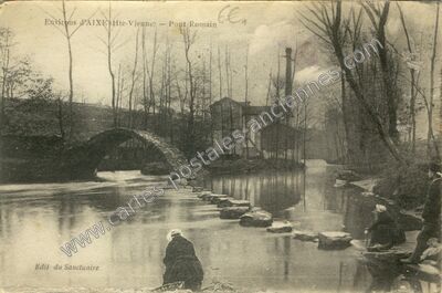 Carte postale ancienne Aixe — Aixe-sur-Vienne (Haute-Vienne)
