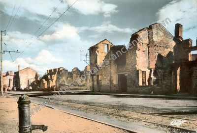 Carte postale ancienne Oradour sur Glane — Oradour-sur-Glane (Haute-Vienne)