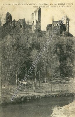 Carte postale ancienne Chalucet — Saint-Jean-Ligoure (Haute-Vienne)