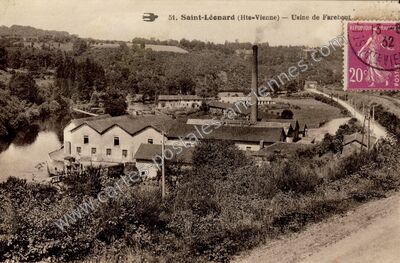 Carte postale ancienne St Leonard — Saint-Léonard-de-Noblat (Haute-Vienne)