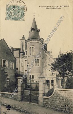 Carte postale ancienne St Yrieix — Saint-Yrieix-la-Perche (Haute-Vienne)
