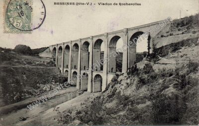 Carte postale ancienne Bessines — Bessines-sur-Gartempe (Haute-Vienne)