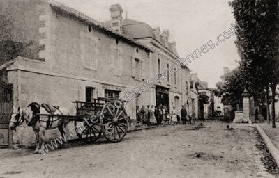 Carte postale ancienne Archigny — Archigny (Vienne)
