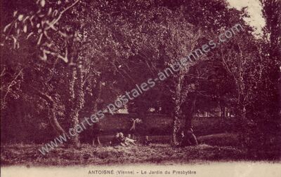 Carte postale ancienne Antoigne — Châtellerault (Vienne)