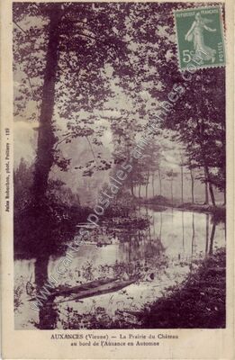 Carte postale ancienne Auxances — Migné-Auxances (Vienne)