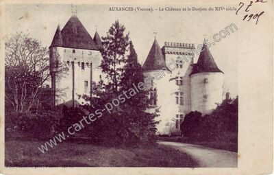 Carte postale ancienne Auxances — Migné-Auxances (Vienne)