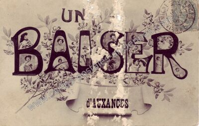 Carte postale ancienne Auxances — Migné-Auxances (Vienne)