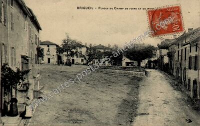 Carte postale ancienne Brigueil — Brigueil-le-Chantre (Vienne)