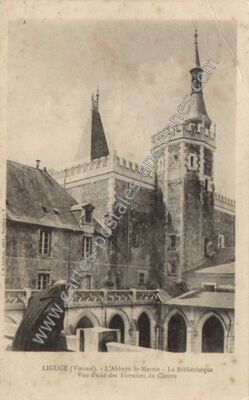 Carte postale ancienne Dissais — Ligugé (Vienne)