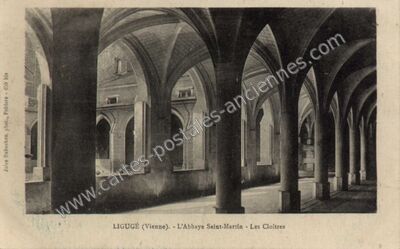 Carte postale ancienne Dissais — Ligugé (Vienne)