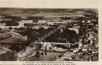 Carte postale ancienne La Roche Posay les Bains — La Roche-Posay (Vienne)
