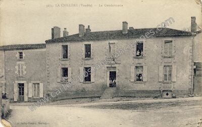 Carte postale ancienne La Caillere — La Caillère-Saint-Hilaire (Vendée)