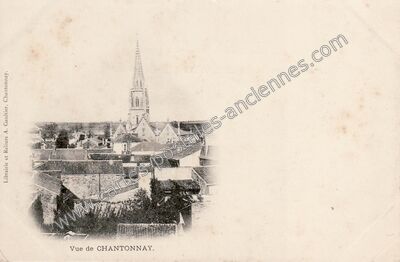 Carte postale ancienne Vue — Chantonnay (Vendée)