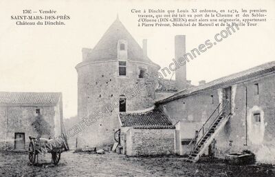 Carte postale ancienne St Mars des Pres — Chantonnay (Vendée)
