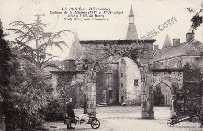 Carte postale ancienne Château de la Métairie (XIVe et XVIIe siècle) situé à 5 kil — Le Poiré-sur-Vie (Vendée)
