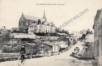 Carte postale ancienne Le Poire sur Vie — Le Poiré-sur-Vie (Vendée)