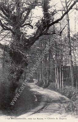 Carte postale ancienne La Brossardiere — La Roche-sur-Yon (Vendée)