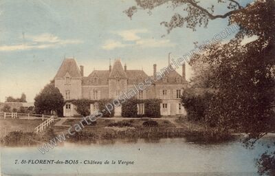 Carte postale ancienne Saint-Florent-des-Bois