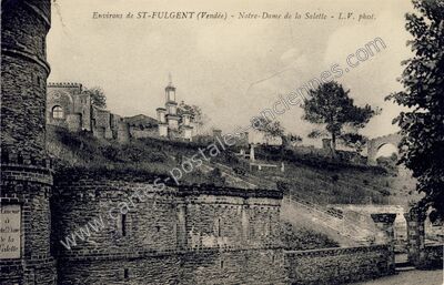 Carte postale ancienne La Salette — Saint-Fulgent (Vendée)