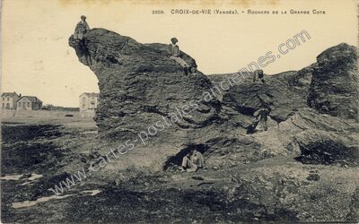 Carte postale ancienne Croix de Vie — Saint-Gilles-Croix-de-Vie (Vendée)