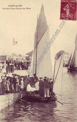 Carte postale ancienne Croix de Vie — Saint-Gilles-Croix-de-Vie (Vendée)