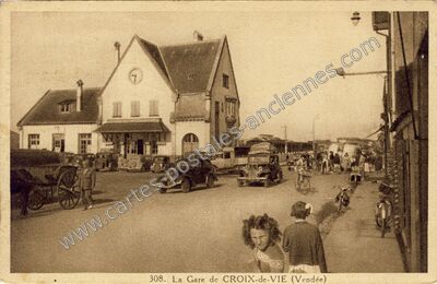 Carte postale ancienne Croix de Vie — Saint-Gilles-Croix-de-Vie (Vendée)