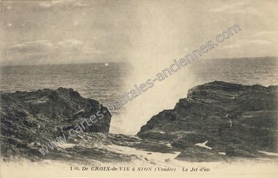 Carte postale ancienne Sion — Saint-Hilaire-de-Riez (Vendée)