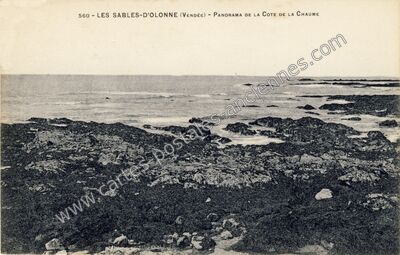 Carte postale ancienne La Chaume — Les Sables-d'Olonne (Vendée)