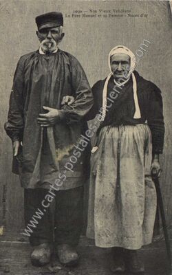 Carte postale ancienne Nos Vieux Vendeens — Non Localisée (Vendée)