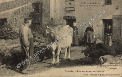 Carte postale ancienne Patois Vendeen — Non Localisée (Vendée)