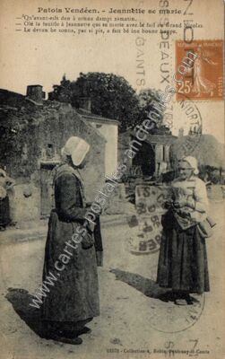 Carte postale ancienne Patois Vendeen — Non Localisée (Vendée)