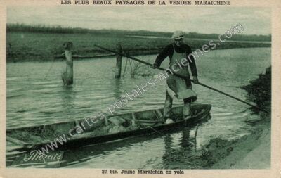 Carte postale ancienne Paysages — Non Localisée (Vendée)