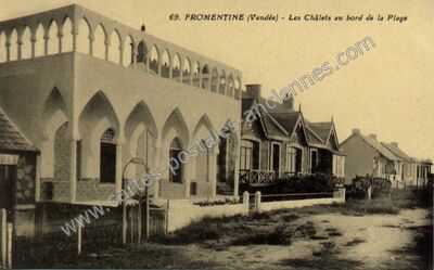 Carte postale ancienne Fromentine — La Barre-de-Monts (Vendée)