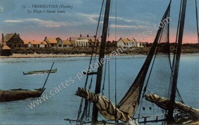 Carte postale ancienne Fromentine — La Barre-de-Monts (Vendée)