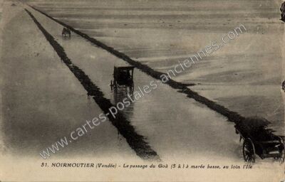 Carte postale ancienne Le Goa — Beauvoir-sur-Mer (Vendée)
