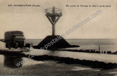Carte postale ancienne Le Goa — Beauvoir-sur-Mer (Vendée)