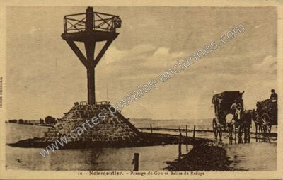 Carte postale ancienne Le Gou — Beauvoir-sur-Mer (Vendée)