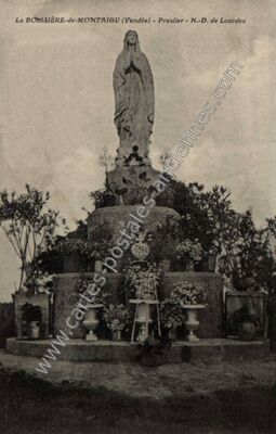 Carte postale ancienne Preslier - N.-D. de Lourdes — La Boissière-de-Montaigu (Vendée)